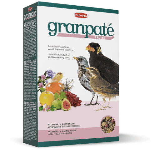 Hrana pentru pasari Padovan Granpatee cu Fructe 1 kg